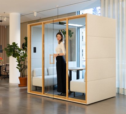 Acoustic Pods as Part of a Dynamic Work Environment