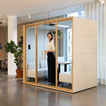 When the showroom becomes a real working environment