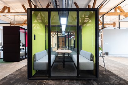A space that adapts to the rhythm of the workday