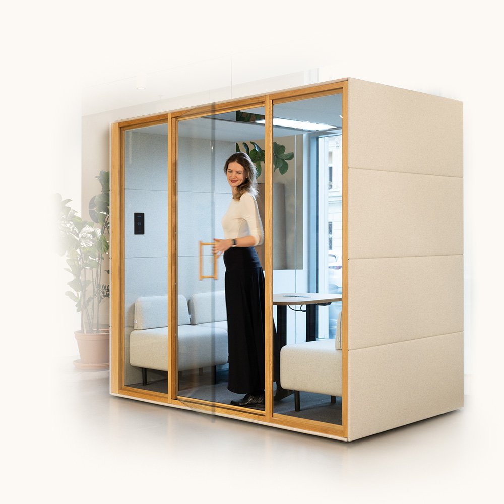 Acoustic Pods as Part of a Dynamic Work Environment